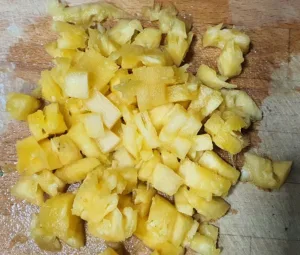 Pineapple Raita recipe in Hindi_Step 2