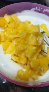 Pineapple Raita recipe in Hindi_Step 3
